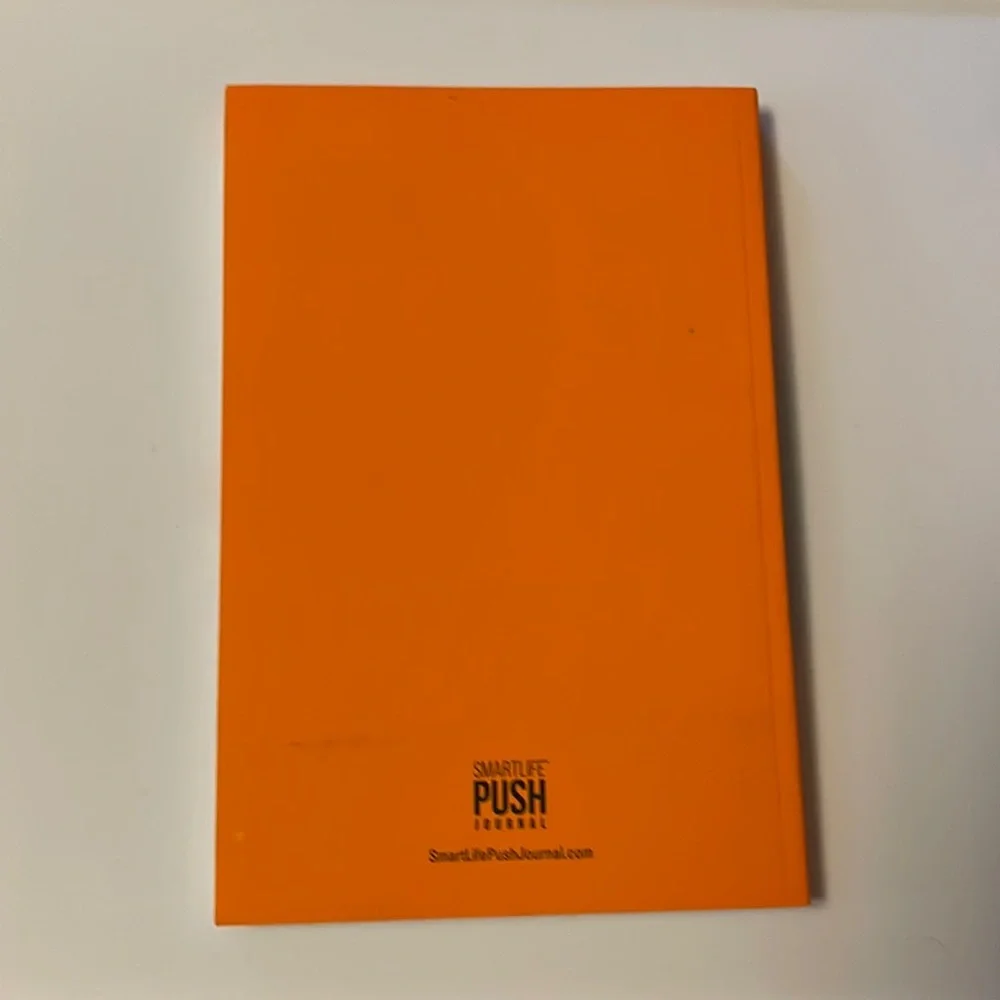 SmartLife PUSH Journal Charlene Johnson Orange New and Unused